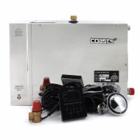 Coasts KSA60M-UNB 6 kW 240V Steam Generator for Home or Business Steam Sauna Heater with KS-1