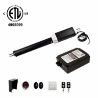 Aleko GG650UACC-UNB ETL Listed Accessories Kit Swing Gate Opener for Single Swing Gate up to