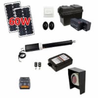 ALEKO GG650UFULL ETL Listed Full Kit Gate Opener  For Single Swing Gates Up To 650-lb