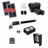 ALEKO GG650UFULL ETL Listed Full Kit Gate Opener  For Single Swing Gates Up To 650-lb