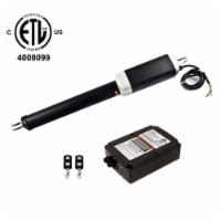 Aleko GG650UNOR-UNB ETL Listed Basic Kit Swing Gate Opener for Single Swing Gate up to 650 lb