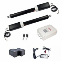 Aleko GG900BACK-UNB Back up Kit Swing Gate Opener for Dual Swing Gates up to 900 lbs
