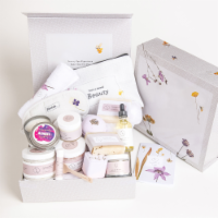 A Special Day Gift, Birthday Gift Basket, Lavender Natural Bath & Body
