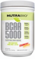 NutraBio BCAA Natural Powder - Strawberry Lemonade