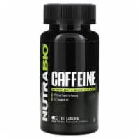 NutraBio Caffeine 200 mg - 100 Veggie Capsules