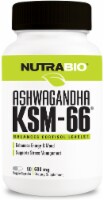 NutraBio Ashwagandha KSM-66 Veggie Capsules 600mg