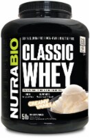 NutraBio® Classic Whey Creamy Vanilla Flavored Protein Supplement