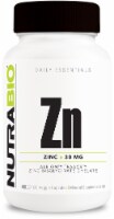 NutraBio Zinc Bisglycinate Chelate Vegetarian Capsules 30mg