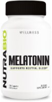 NutraBio® Melatonin Vegetable Capsules Dietary Supplement