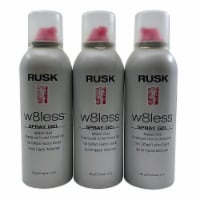 Rusk W8less Spray Gel Medium Hold 5.3 OZ Set of 3