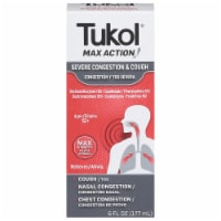 Tukol Max Strength Severe Congestion & Cough Medicine