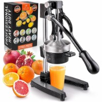 Zulay Kitchen Heavy Duty Citrus Juicer - Black