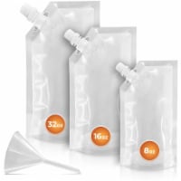 Zulay Kitchen Plastic Flasks