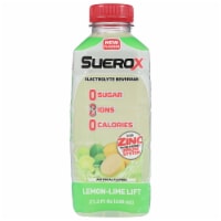 SueroX® Lemon-Lime Lift Juice Perspective: Main
