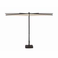 SimplyShade SSUA4599-P040 9 ft. Amelia Half Polyester Umbrella, P040 Natural