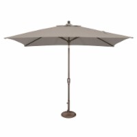 SimplyShade SSUM92-6X10RT00-A40433 Catalina 6 ft. x 10 ft. Rectangle Sunbrella Push Button Ti