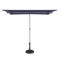 SimplyShade SSBU-5X7RT5T-P034 Capri 4.95 ft. x 6.93 ft. Rectangle Balcony Umbrella Navy