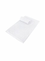 Classic Turkish Towels Genuine Cotton Piano Key Bath Mat 2 Piece Set