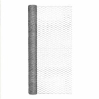 Garden Craft 48 in. H X 50 ft. L 20 Ga. Silver Poultry Netting Garden Craft 48 in. H X 50 ft. L 20 Ga. Silver Poultry Netting