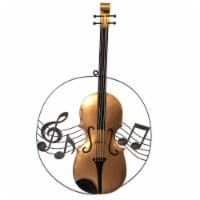 Hanging Metal Musical Note Wall Art Decor Sculpture for Home Bar Instrument violin