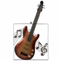 Hanging Metal Guitar Musical Note Wall Art Decor Sculpture for Home Bar Instrument Guitar Kroger