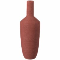 Decorative Ceramic Vase, Modern Style Centerpiece Table Vase red