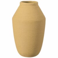 Decorative Ceramic Vase, Modern Style Centerpiece Table Vase yellow