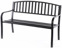 Gardenised QI003773 34 x 50 x 24.5 in. Steel Garden Cast Iron Frame Patio Lawn Yard Decor Par