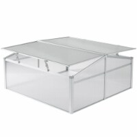Gardenised QI003906 19 x 39.25 x 41 in. Mini Greenhouse Flower Box Plant Protector Garden Pot