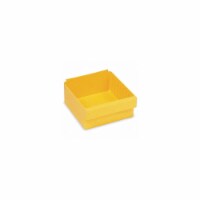 Quantum Storage Systems Drawer Bin,Yellow,Polystyrene,4 5/8 in QED701YL