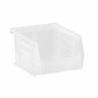 Quantum Storage 5-3/8 in. L x 4-1/8 in. W x 3 in. H Storage Bin Plastic 1 compartment Clear -