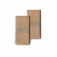 OLIVE CROSTINI Napkin (set of 2). 20"x20" Handwoven Flax Linen