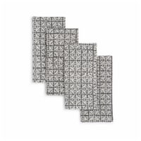 BROWNIE Napkin (set of 4), 18"x18" Hand Block Printed Cotton