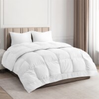 CGK Linens Goose Down Alternative Comforter - Twin - White Perspective: Main