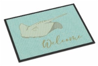 Carolines Treasures BB8561JMAT Sting Ray Welcome Doormat 24x36