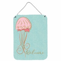 Carolines Treasures  BB8576DS1216 Jelly Fish Wall or Door Hanging Prints