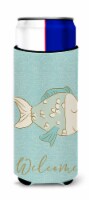 Carolines Treasures BB8578MUK Blue Fish Ultra Hugger for slim cans