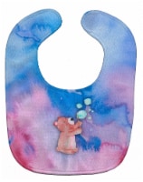 Carolines Treasures BB7347BIB Bear and Bubbles Watercolor Baby Bib