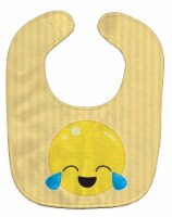 Carolines Treasures BB8730BIB Crying Face Baby Bib