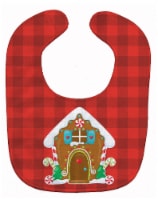 Carolines Treasures BB8779BIB Christmas Gingerbread House Baby Bib