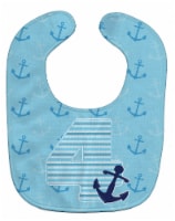 Carolines Treasures BB8875BIB Nautical Month 4 Baby Bib