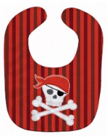 Carolines Treasures BB8975BIB Pirate Skull & Cross Bones Baby Bib