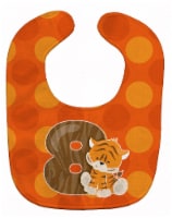 Carolines Treasures BB9015BIB Zoo Month 8 Tiger Baby Bib