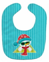 Carolines Treasures BB9079BIB Beach Snowman Baby Bib