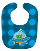 Carolines Treasures BB9081BIB Robot Spaceship Baby Bib