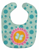 Carolines Treasures BB9113BIB Butterfly in Polkadots Baby Bib