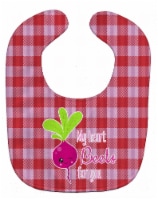 Carolines Treasures BB9132BIB My Heart Beets For You Baby Bib