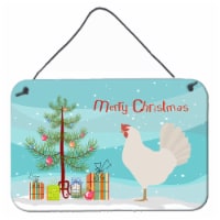Carolines Treasures  BB9207DS812 Leghorn Chicken Christmas Wall or Door Hanging