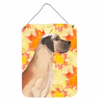 Carolines Treasures  BB9524DS1216 Fawn Natural Great Dane Fall Wall or Door Hang