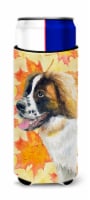 Carolines Treasures  BB9940MUK Saint Bernard Fall Ultra Hugger for slim cans, Ye